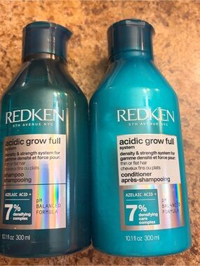 Redken Acidic Grow Full Shampoo & Conditioner - Brand New!